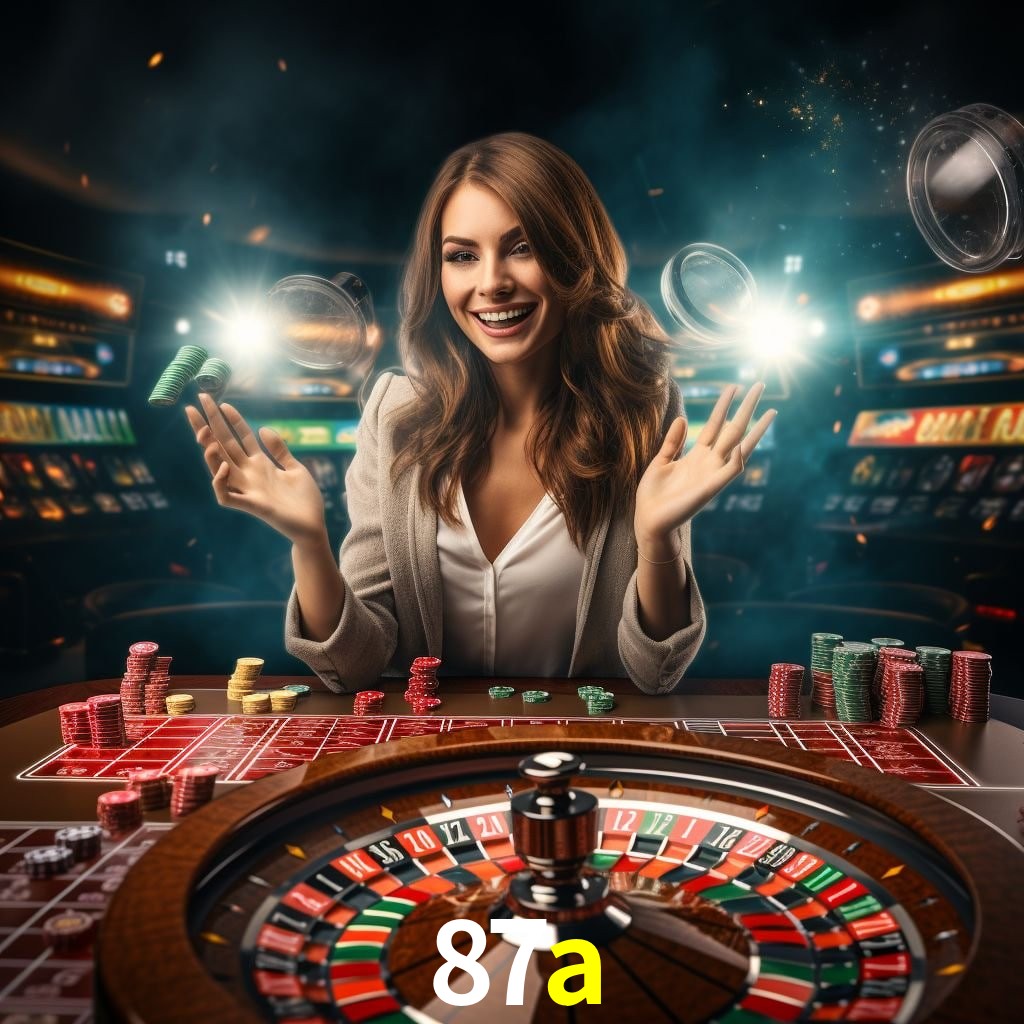 87a: Jogos de Caça-Níqueis-Altas Recompensas, Roleta-Velocidade, Blackjack-Desafios Máximos